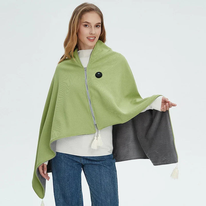 Electric Heated Blanket 140 x 80 cm | 3 Heat Settings, 8 Heating Zones | USB-Powered, Washable, Powerbank Included 6