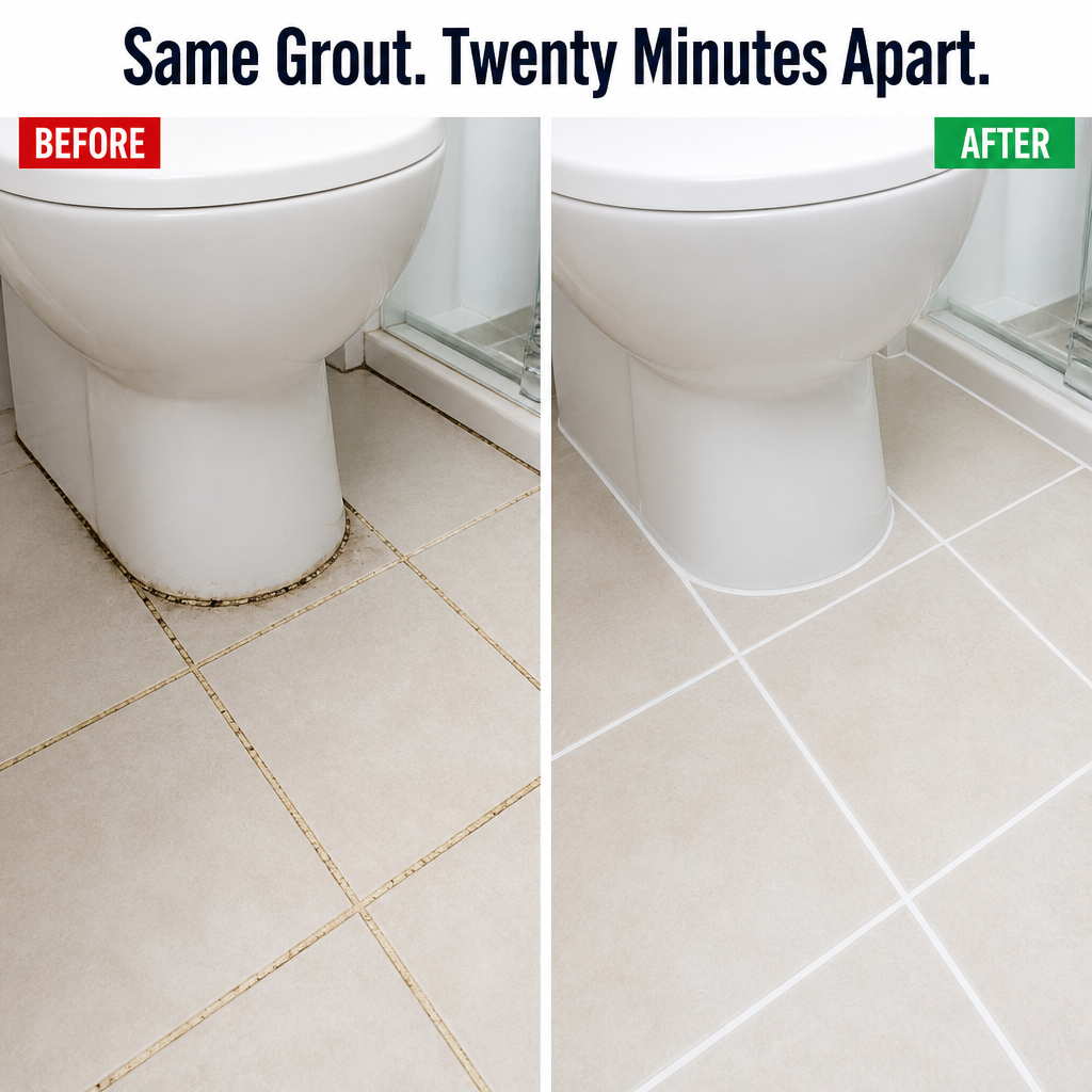 Grout Paint Pen | Covers Stained Grout Lines in Minutes, No Scrubbing | 12 Colours, Water-Based, Anti-Mould Formula 3