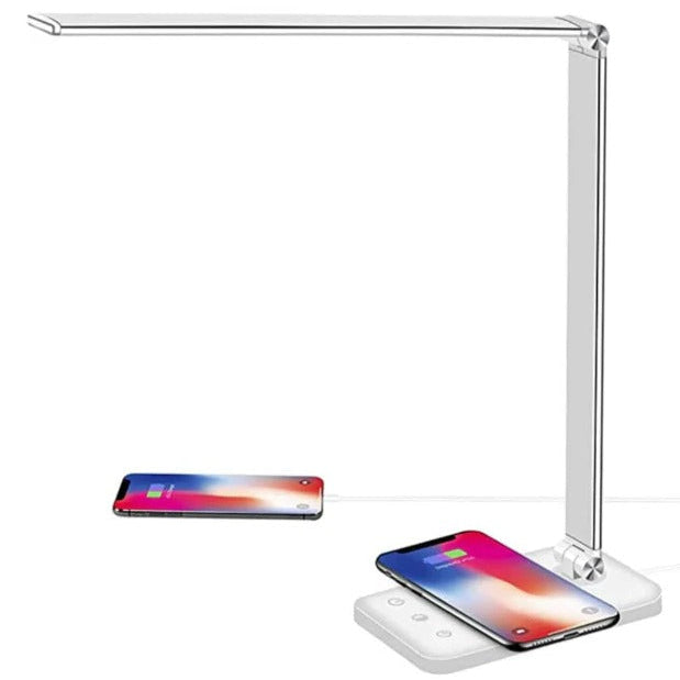 Adjustable LED Table Lamp | Touch Control with Built-In USB Charging Port | Multiple Brightness Levels for Desk or Reading 2