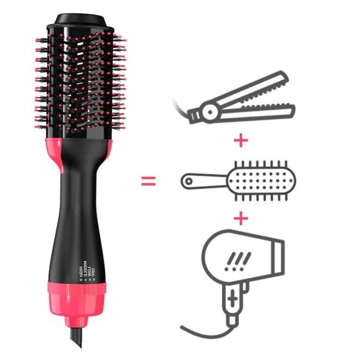 Blow Dry Brush with Ceramic Coating | 1000W Hot Air Styler with 4 Heat Settings | Smooths, Dries and Adds Volume in One Step 5