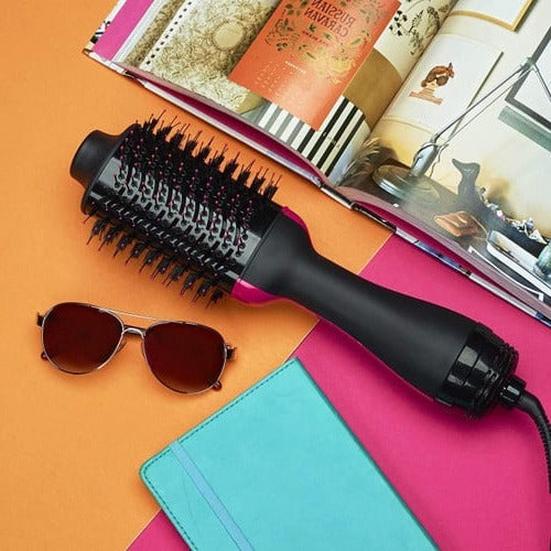 Blow Dry Brush with Ceramic Coating | 1000W Hot Air Styler with 4 Heat Settings | Smooths, Dries and Adds Volume in One Step 4