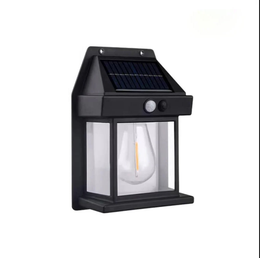 Solar Wall Lamp Outdoor Weatherproof 120-Degree Sensor with 3 Lighting Modes 3