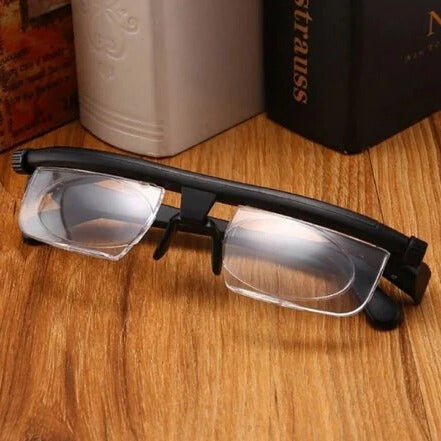 Adjustable Focus Reading Glasses TR90 Frame | Near-to-Far Dial Adjustment | Lightweight Impact-Resistant Lenses 5