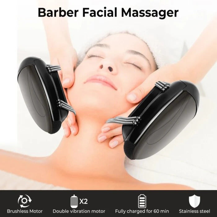 Handheld Massager with Heat | Cordless USB Rechargeable | Vibration Therapy for Neck, Back, Face and Scalp Relief 6