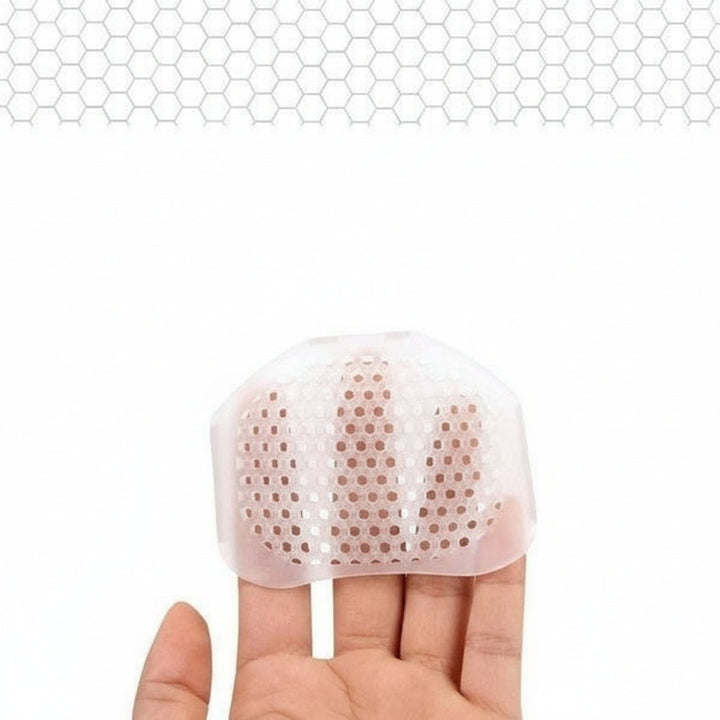 Forefoot Gel Cushion Pads, Pair | Breathable Silicone, Washable &amp; Reusable | Ball of Foot Cushioning Support for Shoes 2