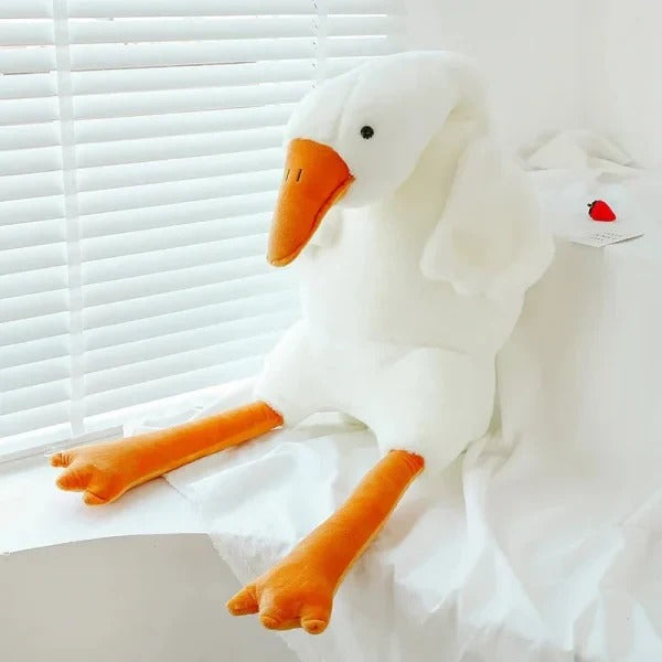 Giant Goose Plush Pillow | Reinforced Stitching, PP Cotton Filling | Body Pillow, Sofa Cushion, Sleeping Partner 3