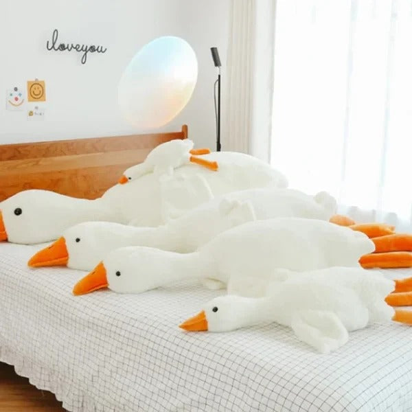 Giant Goose Plush Pillow | Reinforced Stitching, PP Cotton Filling | Body Pillow, Sofa Cushion, Sleeping Partner 6