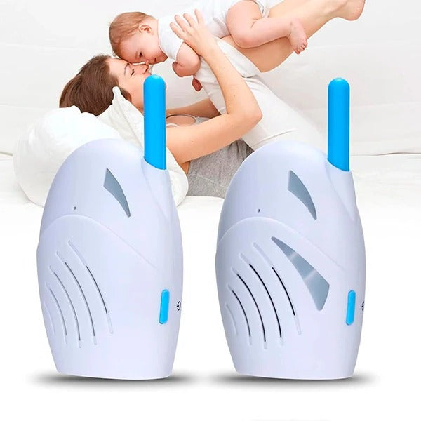 Audio Baby Monitor with Two Way Talk | 400m Wireless Range, 32 Channels | VOX Standby Mode Saves Battery Power 1