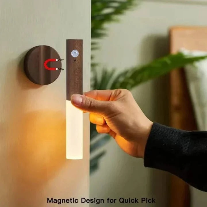 Motion Sensor Night Light | Wide Angle Detection, USB-C Rechargeable | Auto Shut-Off Keeps Hallways Safe at Night 4