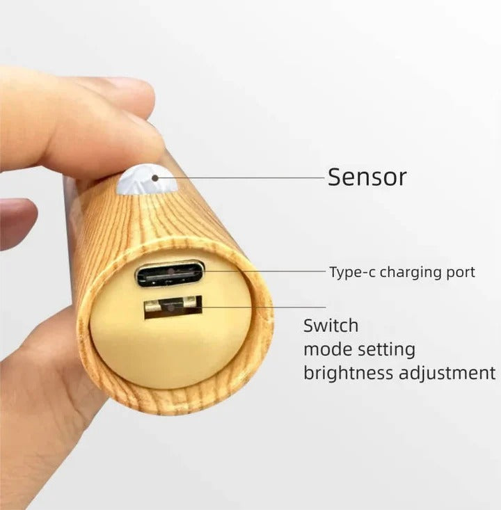 Motion Sensor Night Light | Wide Angle Detection, USB-C Rechargeable | Auto Shut-Off Keeps Hallways Safe at Night 9