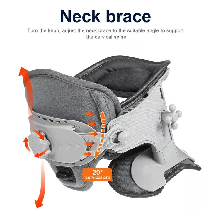 Neck Stretcher Pillow with Heat | Adjustable Cervical Traction Device | 3 Heat Levels, 5 Height Settings for Relaxation 6