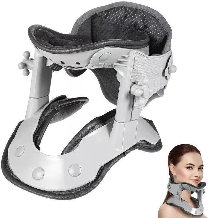 Neck Stretcher Pillow with Heat | Adjustable Cervical Traction Device | 3 Heat Levels, 5 Height Settings for Relaxation 9