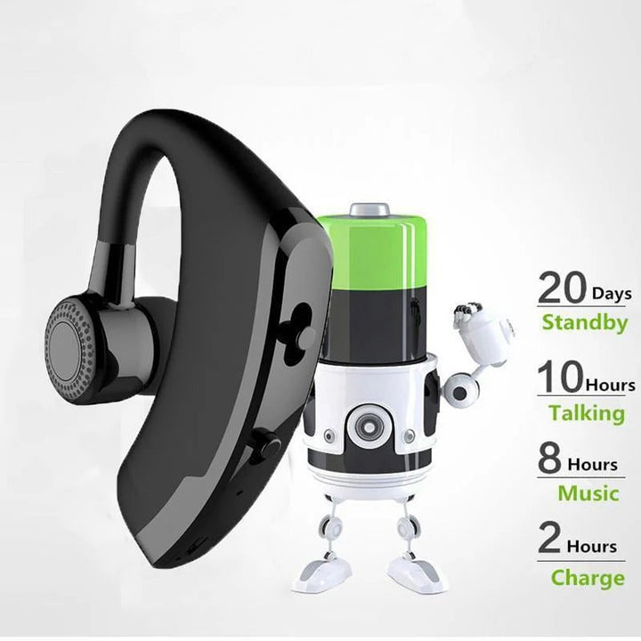 Bluetooth Hands-Free Headset with Voice Command | Triple Mic Noise Cancellation | Multi-Point Pairing &amp; Sweat-Proof Build 4