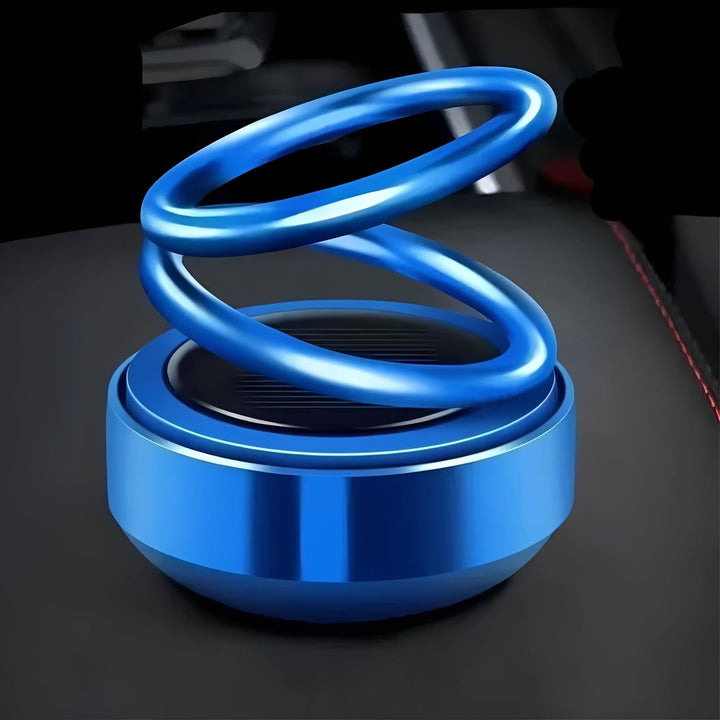 Solar Powered Scent Diffuser | Kinetic Rotating Air Freshener | Cordless Silent Operation with Replaceable Pads 3