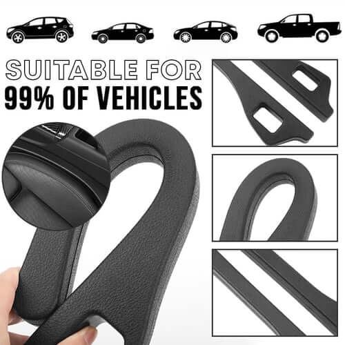 Car Seat Gap Fillers Polyurethane | Flexible No-Tool Install | Keeps Keys, Phone &amp; Coins From Falling Through Seat Gaps 2