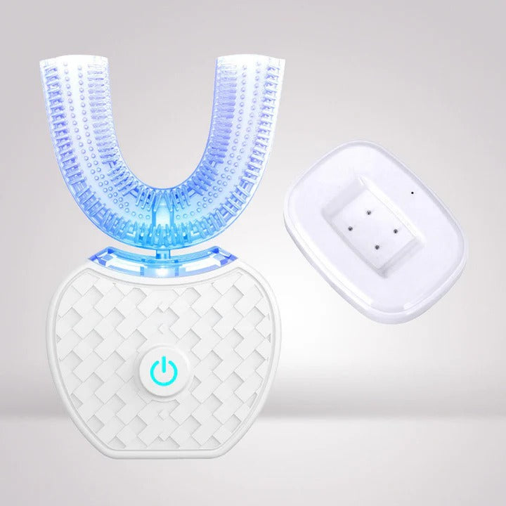U Shaped Sonic Toothbrush | 5000 Vibrations Per Minute | Blue Light Technology for 30 Second Deep Plaque Clean 3