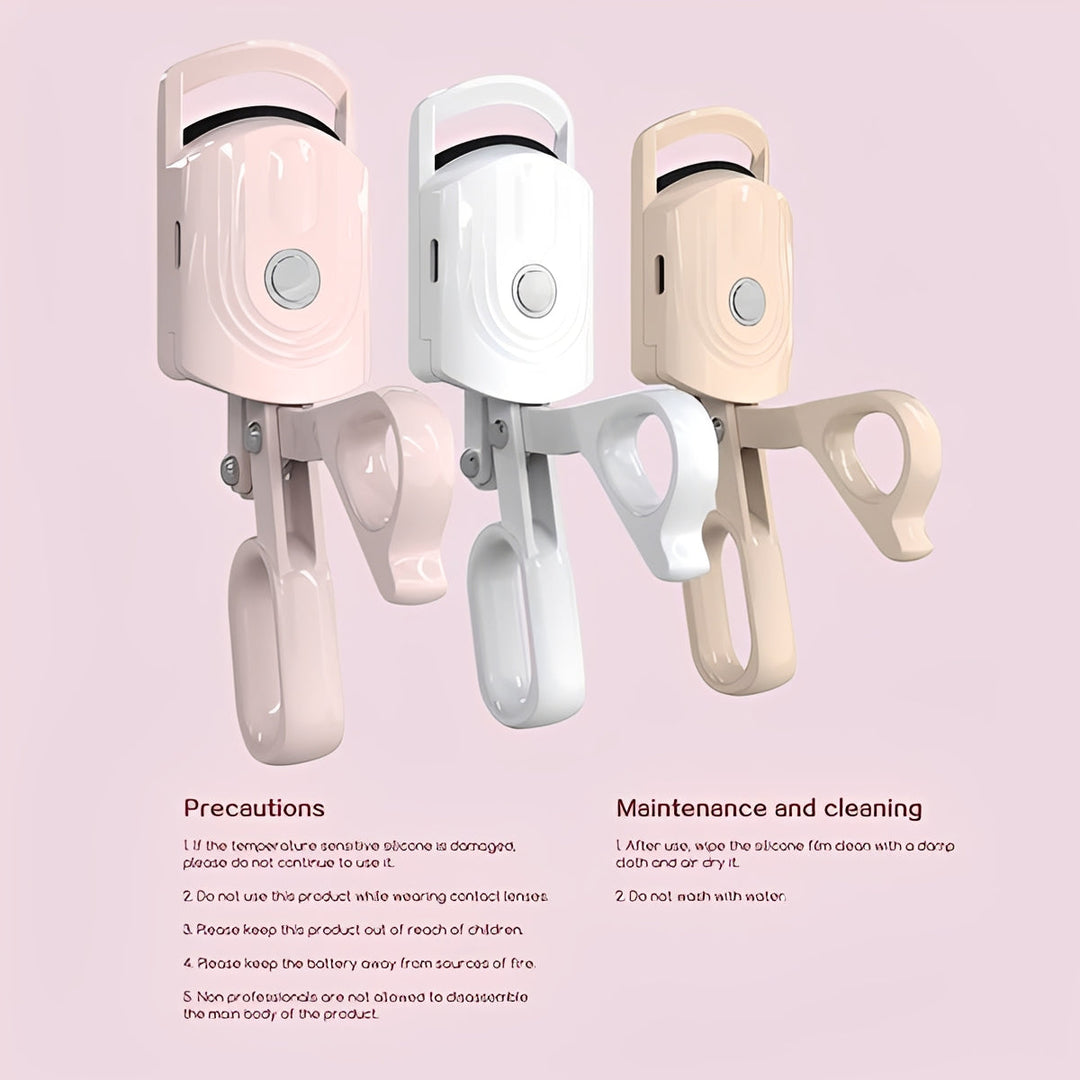 Electric Heated Eyelash Curler | 3 Adjustable Heat Settings, Anti-Scald Cool-Touch Surface | Long-Lasting Lift &amp; Curl 7