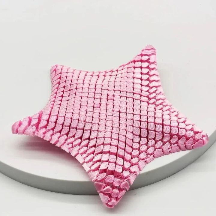 Articulated Starfish Fidget Toy Click-Free Poseable Joints 1