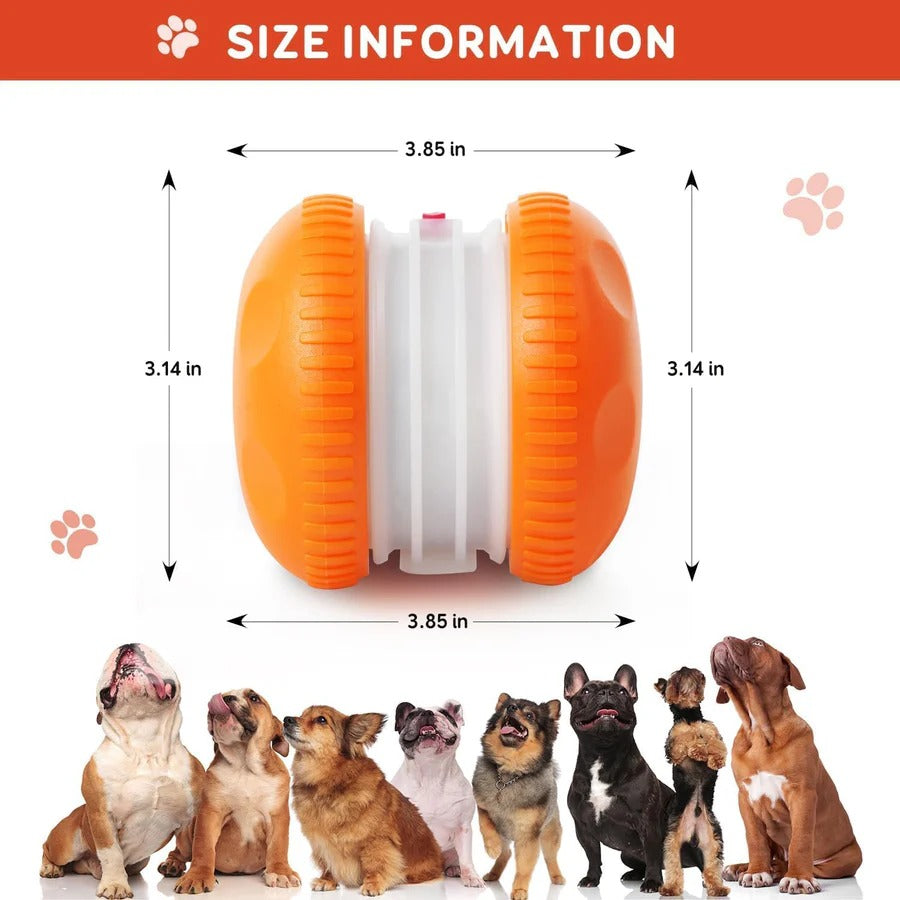 Interactive Rolling Dog Ball Toy | Motion Sensor, Two Speed Modes &amp; Rope Tug | Chew-Resistant, Auto Standby Mode 5