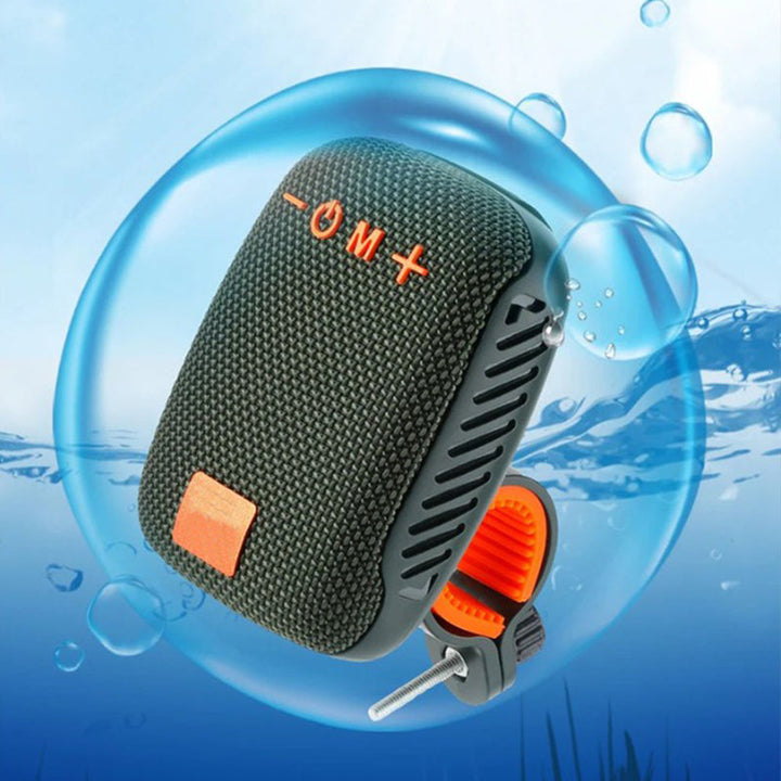Bluetooth Bike Speaker Handlebar Mount Waterproof Rechargeable 7