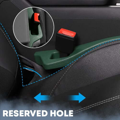 Car Seat Gap Fillers Polyurethane | Flexible No-Tool Install | Keeps Keys, Phone &amp; Coins From Falling Through Seat Gaps 5