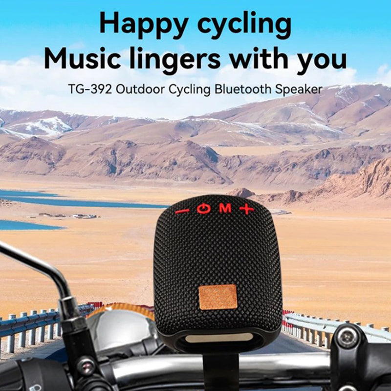 Bluetooth Bike Speaker Handlebar Mount Waterproof Rechargeable 2