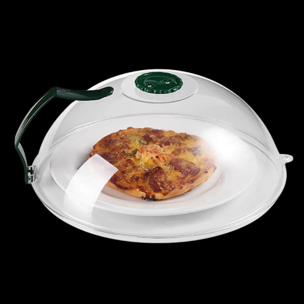 Microwave Splatter Cover with Steam Hole | Reusable Food-Safe Dishwasher-Safe Design | Keeps Interior Splash-Free 3