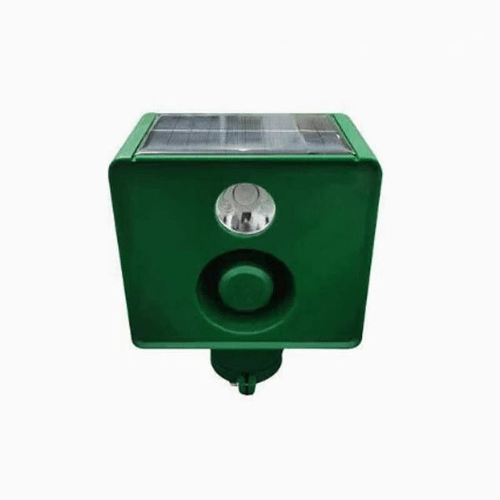 Solar Animal Deterrent Light Alarm Dual Spotlight Weatherproof 10