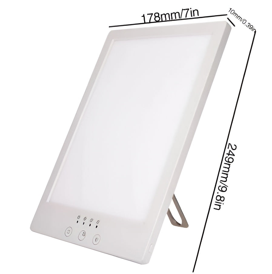 Sunlight Therapy Lamp | 56 LED Beads, 10 Brightness Levels &amp; Colour Temperatures | USB Powered with Sleep Timer 7