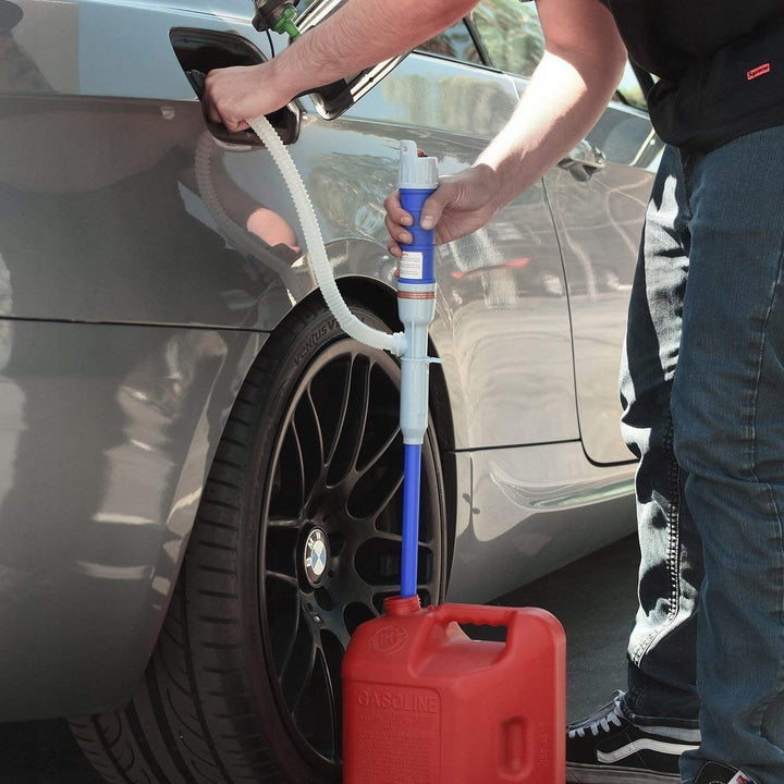 Electric Liquid Transfer Siphon Pump | Battery Powered, 6 Quarts/Min Flow | Portable for Fuel, Water &amp; Fish Tanks 1
