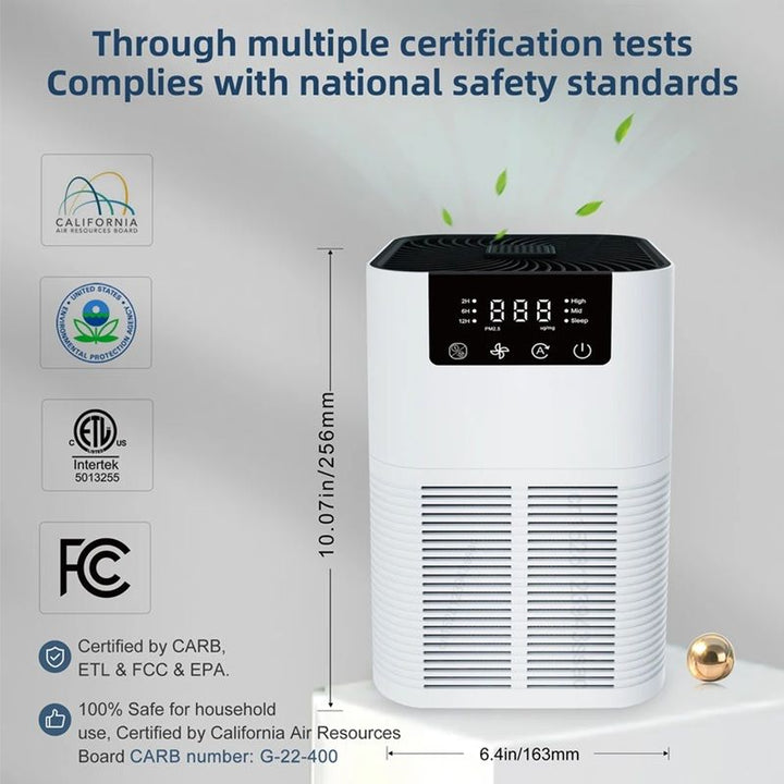 HEPA Air Purifier with Aromatherapy | Negative Ion Technology &amp; HEPA Filtration | Odour &amp; Smoke Eliminator for Home 6