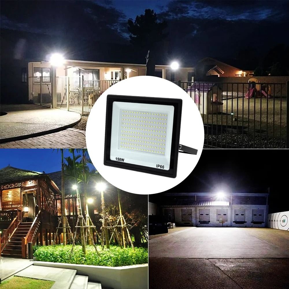 LED Flood Light Aluminium | 120-Degree Wide Beam Outdoor Security Lamp | IP66 Waterproof, All-Weather Durability 7