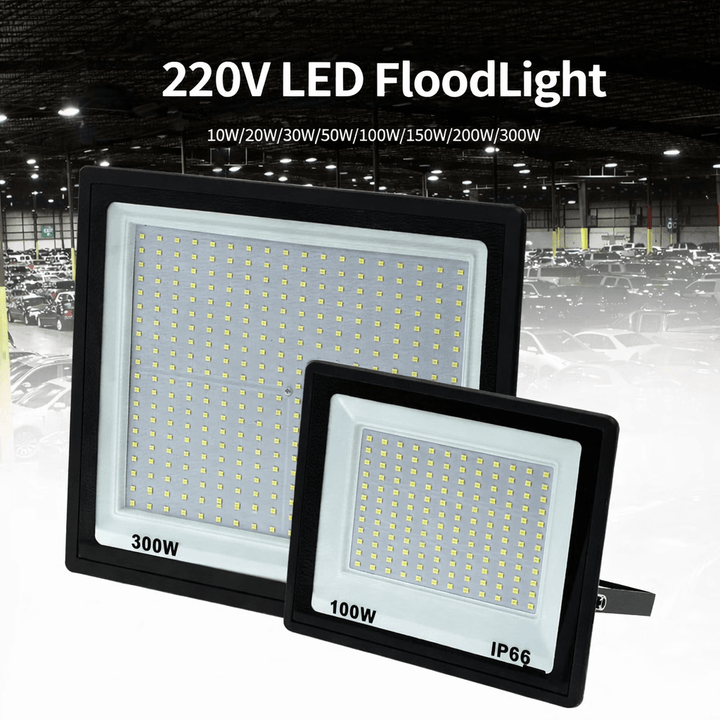 LED Flood Light Aluminium | 120-Degree Wide Beam Outdoor Security Lamp | IP66 Waterproof, All-Weather Durability 2