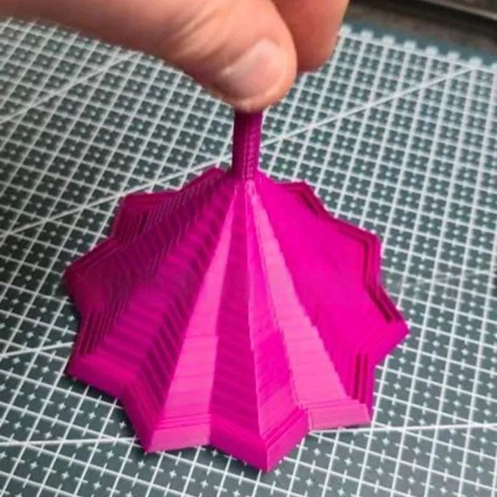 3D Spiral Fidget Toy | Expand-and-Spin Star Design, 3D-Printed Plastic | Stress Relief Desk Toy for Focus and Calm 4