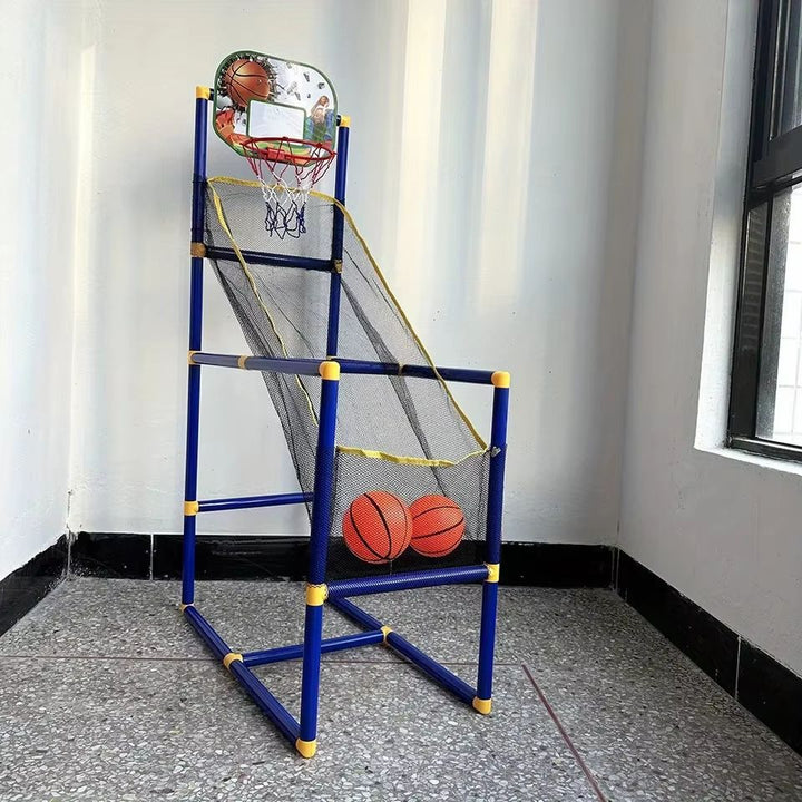 Family Basketball Game Set Arcade Kids Indoor Outdoor with Ball Pump 1