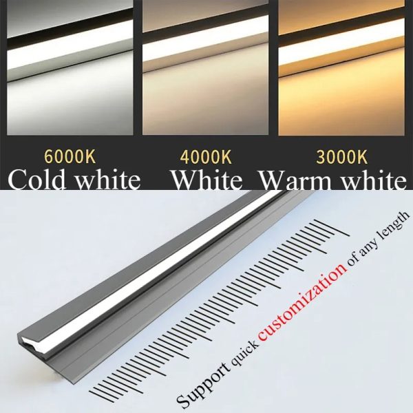 Cuttable Linkable LED Under Cabinet Light Bar 12V Strip 8