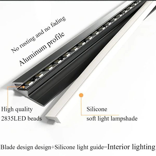 Cuttable Linkable LED Under Cabinet Light Bar 12V Strip 6