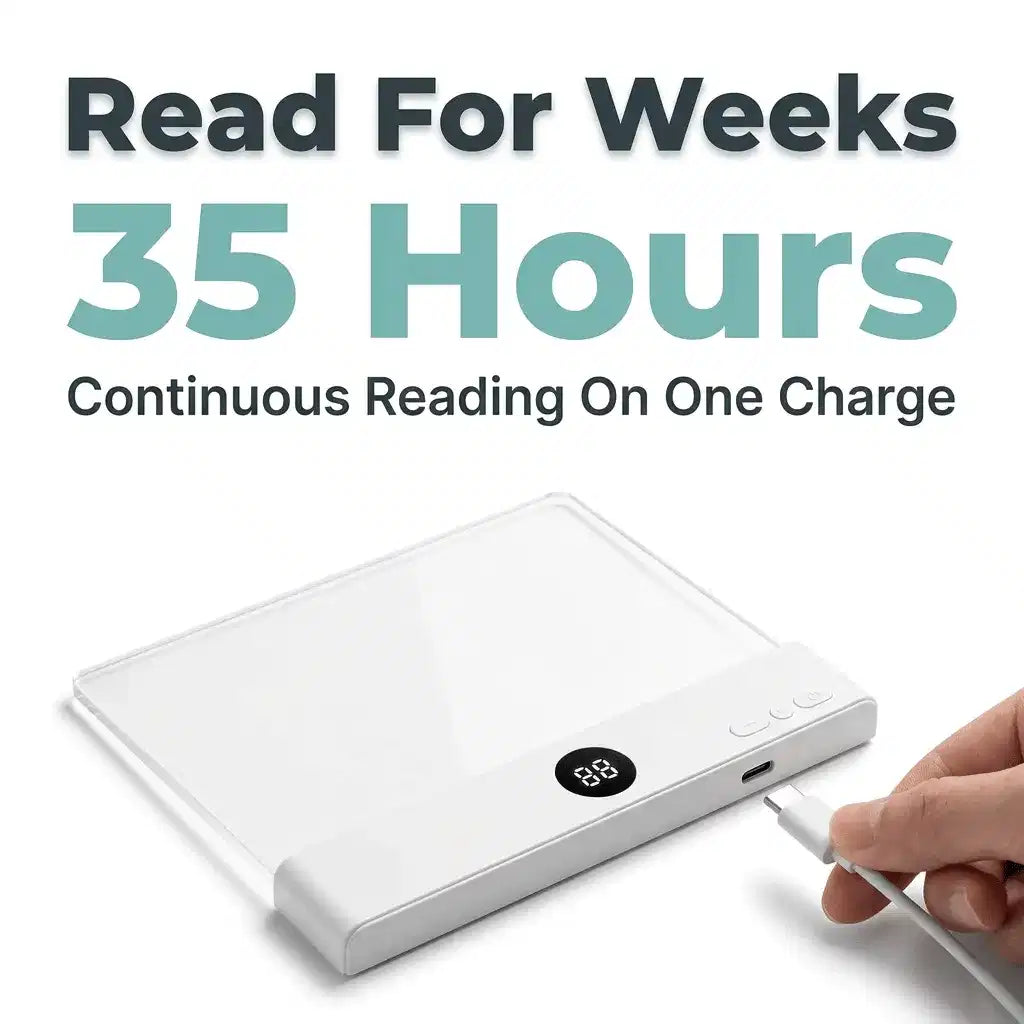 Bedside Reading Light | Focused Beam Keeps Partner in the Dark | Flicker-Free Panel with Micro-Etched Lens for Shadow-Free Clarity 7