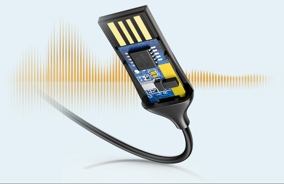 Bluetooth Aux Adapter Bluetooth 5.3 | Stable 10m Range &amp; Auto-Reconnect | Zinc Alloy Build with 5-Device Memory 11