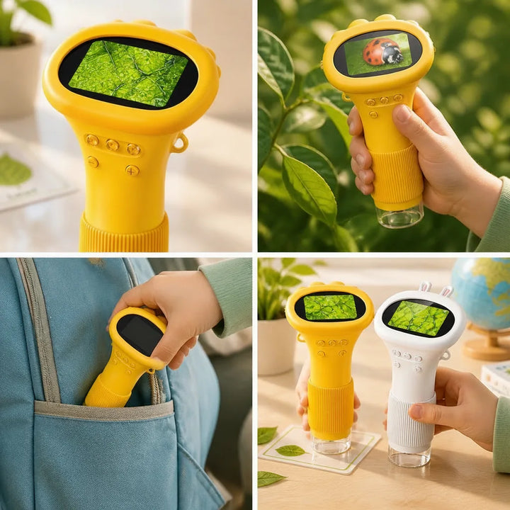 Digital Microscope Handheld Portable 1000X Zoom with Built-In Display 3
