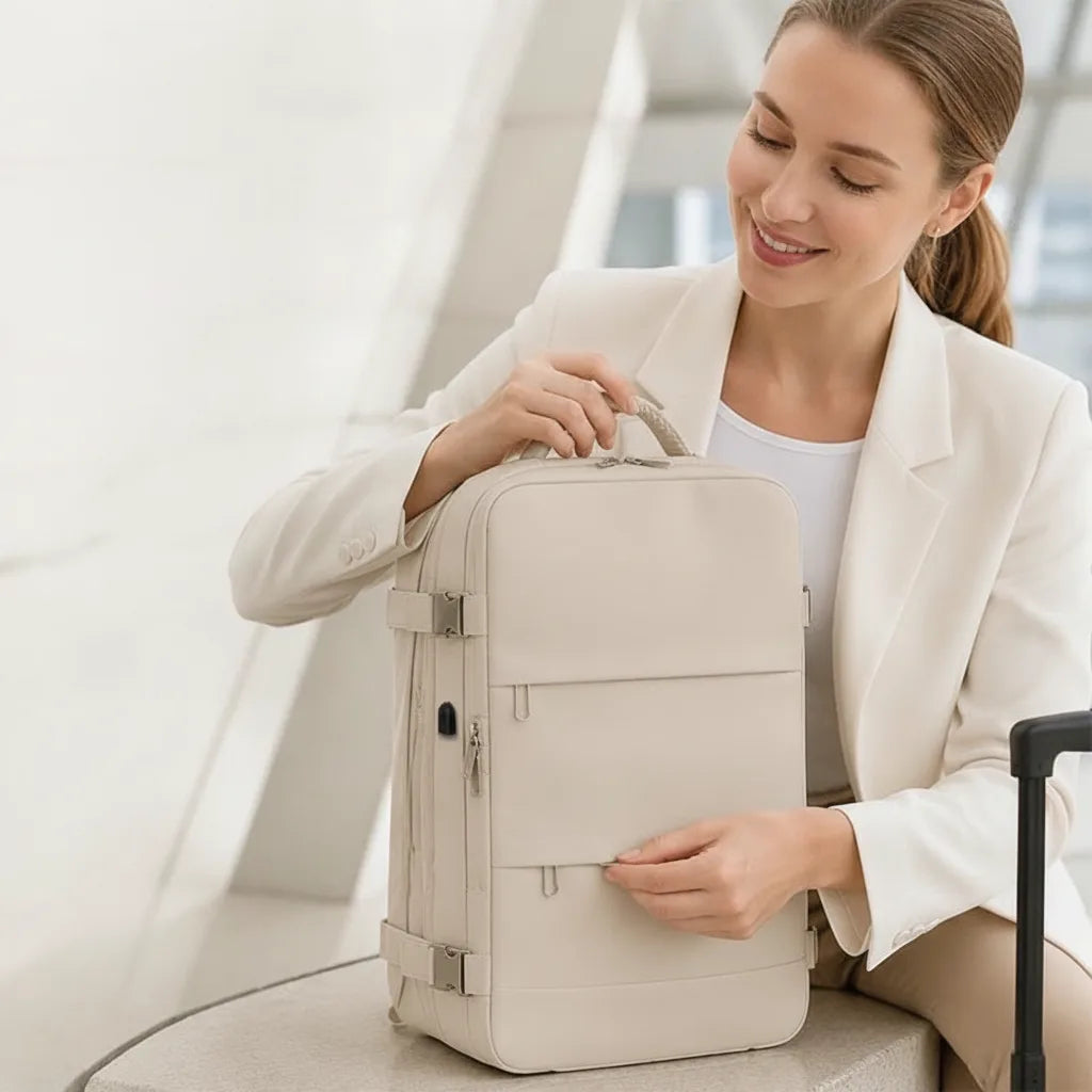 Business Backpack USB Port 40 cm Laptop Compartment 2