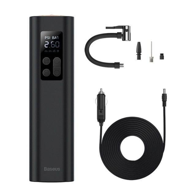 Portable Tyre Inflator 12V | Built-In Pressure Gauge &amp; Rapid Inflation | For Cars, Motorbikes and Bicycles On the Go 2