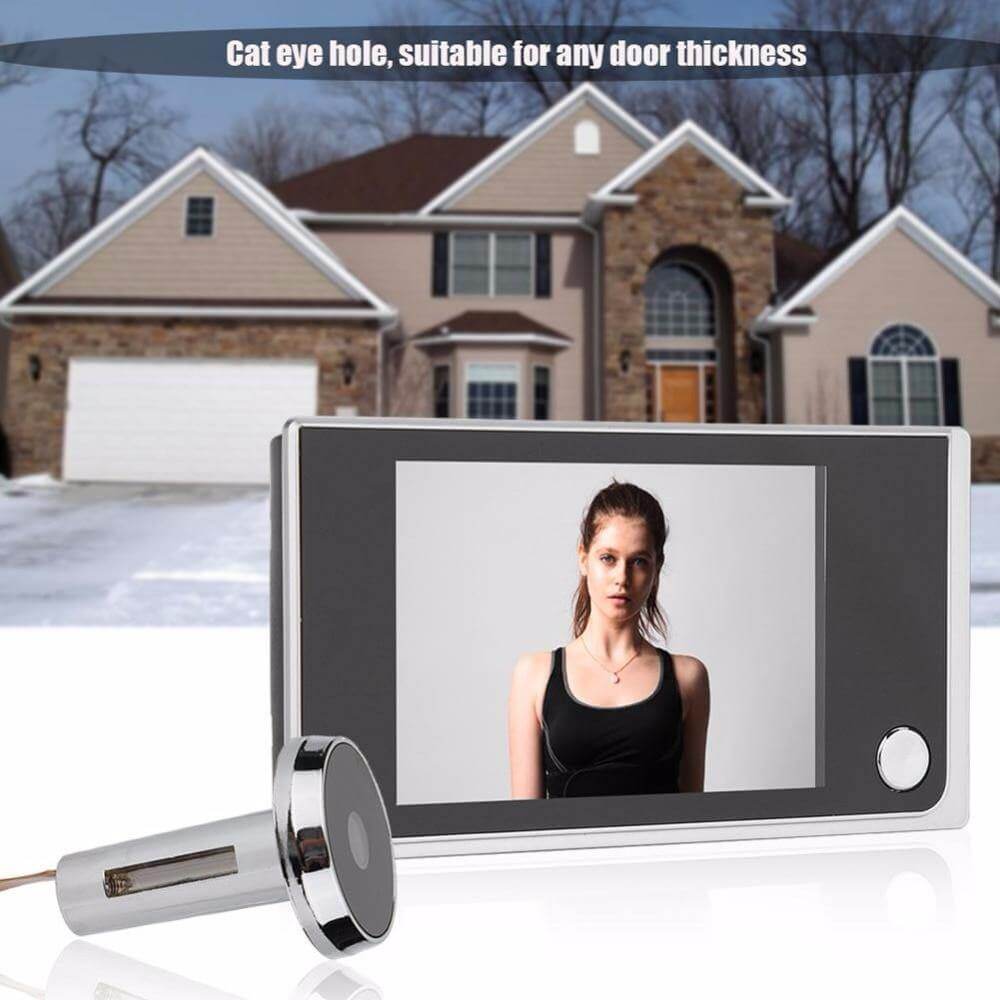 120 Degree Digital Video Doorbell Peephole Viewer - Image 7