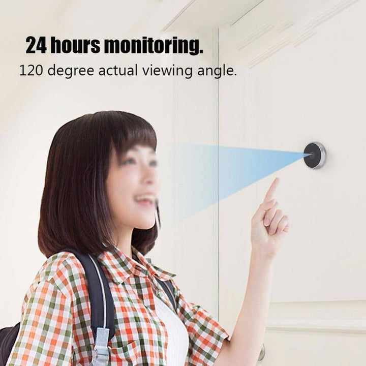 120 Degree Digital Video Doorbell Peephole Viewer - Image 9