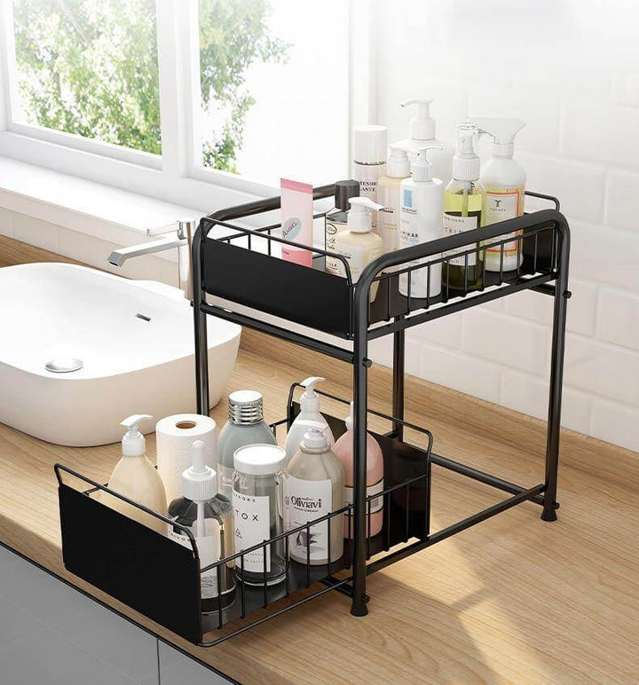 2-Tier Organizer with Sliding Kitchen Storage Drawers - Image 13