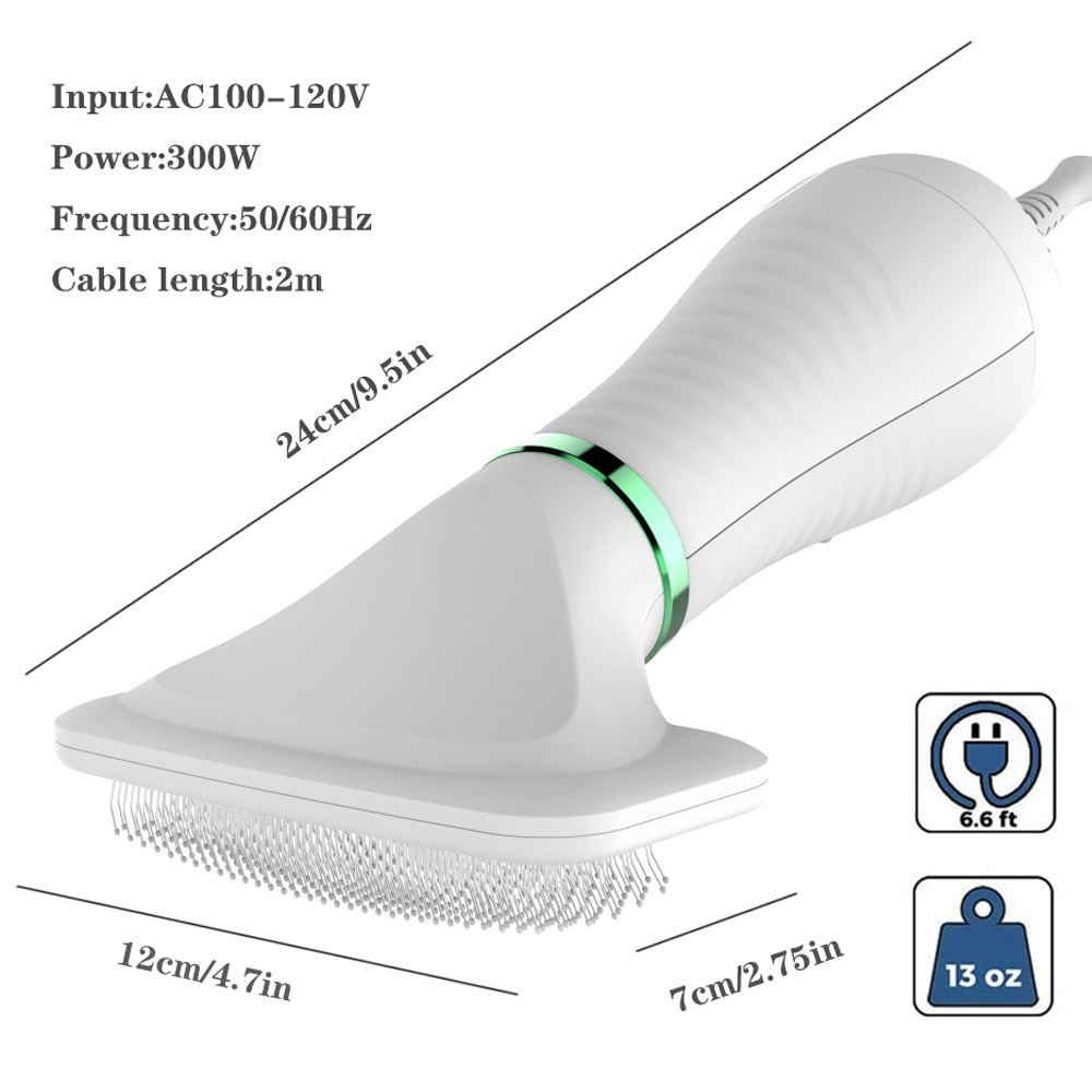 2in1 Portable Adjustable Smart Pet Hair Dryer - Image 10