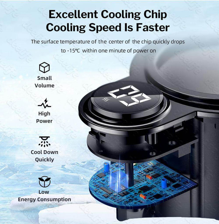 2in1 Auto Car Heating Cooling Cup - Image 3