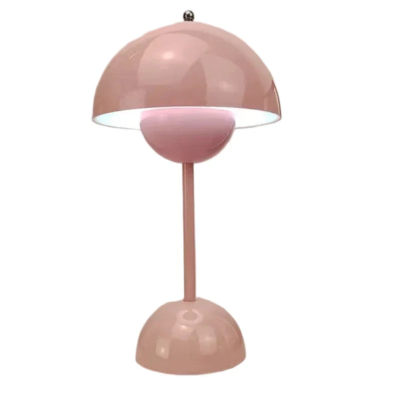Cordless Touch Table Lamp 25 cm | Retro Style, Touch-Dimming Base | 3 Brightness Levels, Battery-Powered, No Cables 13