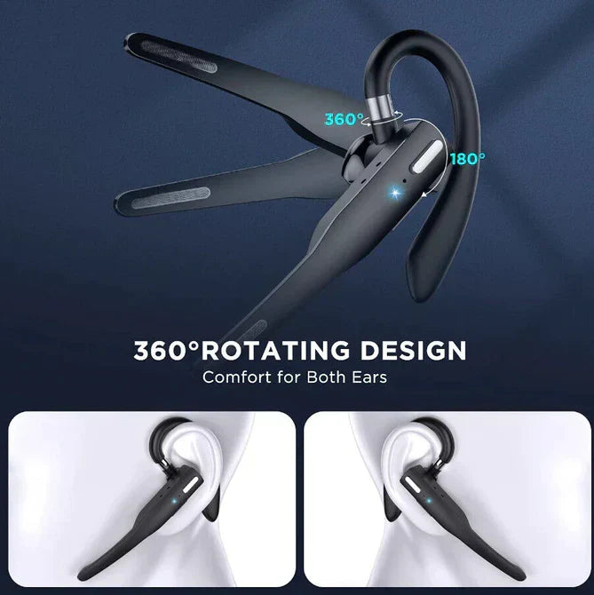 Bluetooth Headset Noise Cancellation Dual Pairing 25H 5