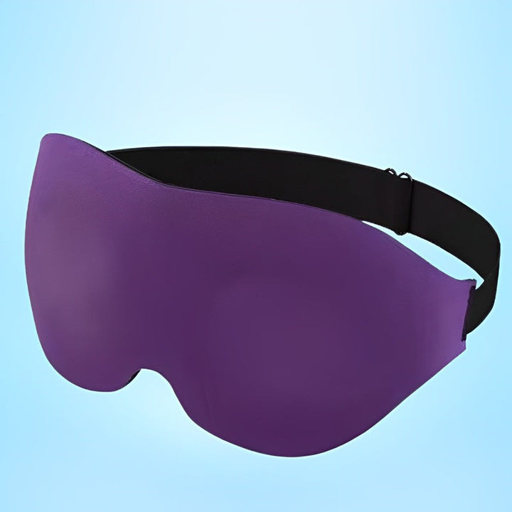 3D Blackout Sleep Mask | Memory Foam Contoured Design | Adjustable Strap for Total Light Blocking and Restful Sleep 2